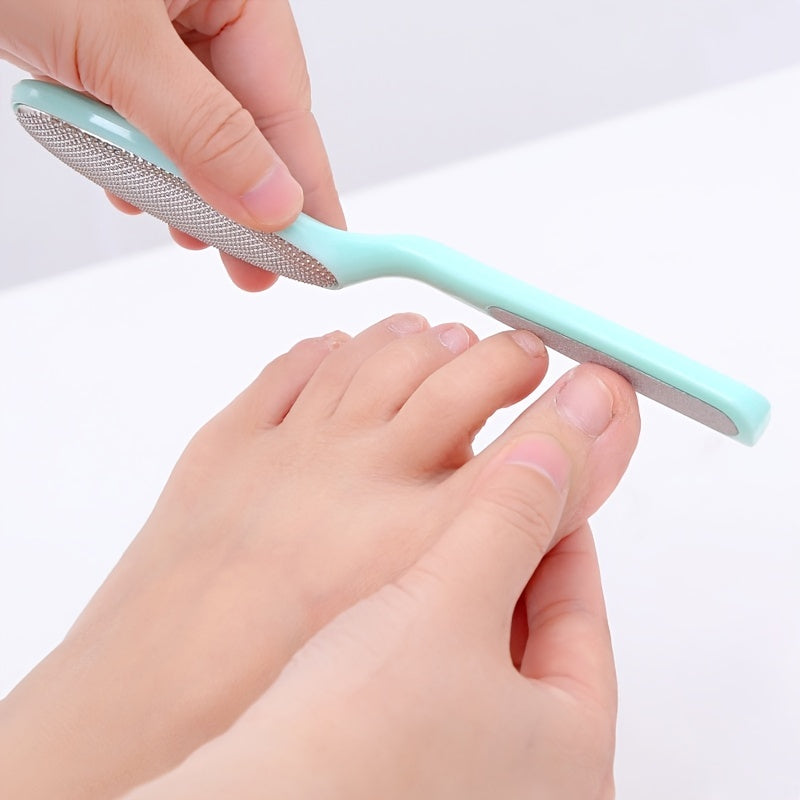 Premium Double-Sided Foot File for Smooth and Soft Feet - Effectively Removes Hard and Dead Skin, Perfect for Pedicures and Foot Care