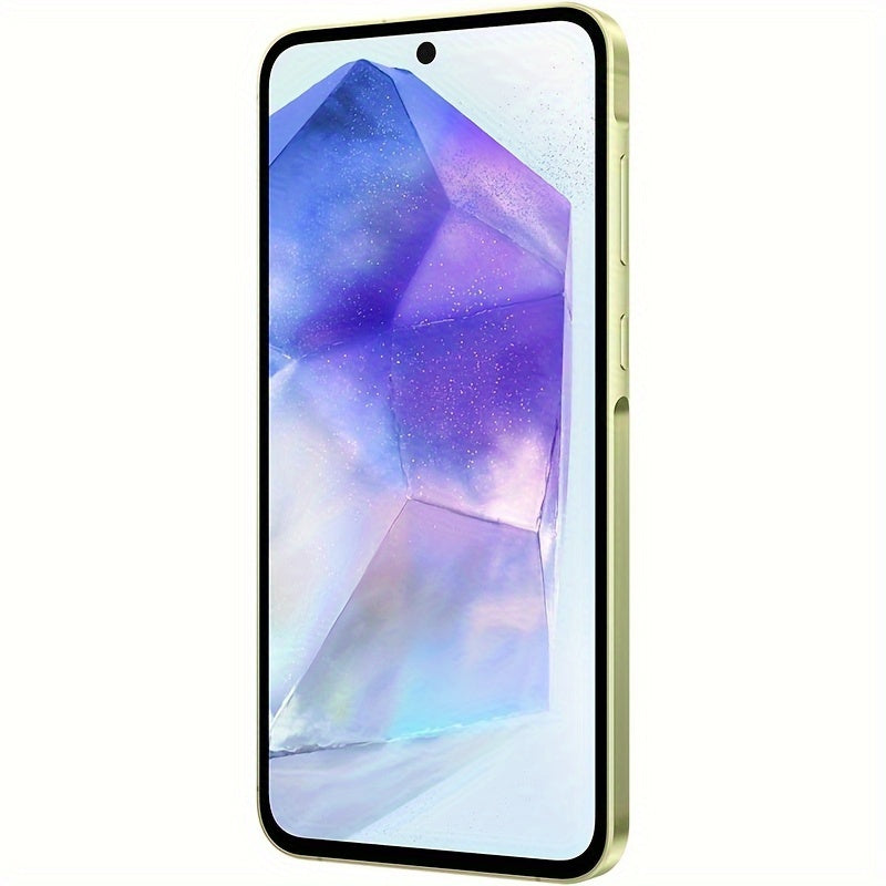 Samsung Galaxy A55 5G, 8 RAM 256 ROM, Dual Sim Android Smartphone, Unlocked, Awesome Lemon
