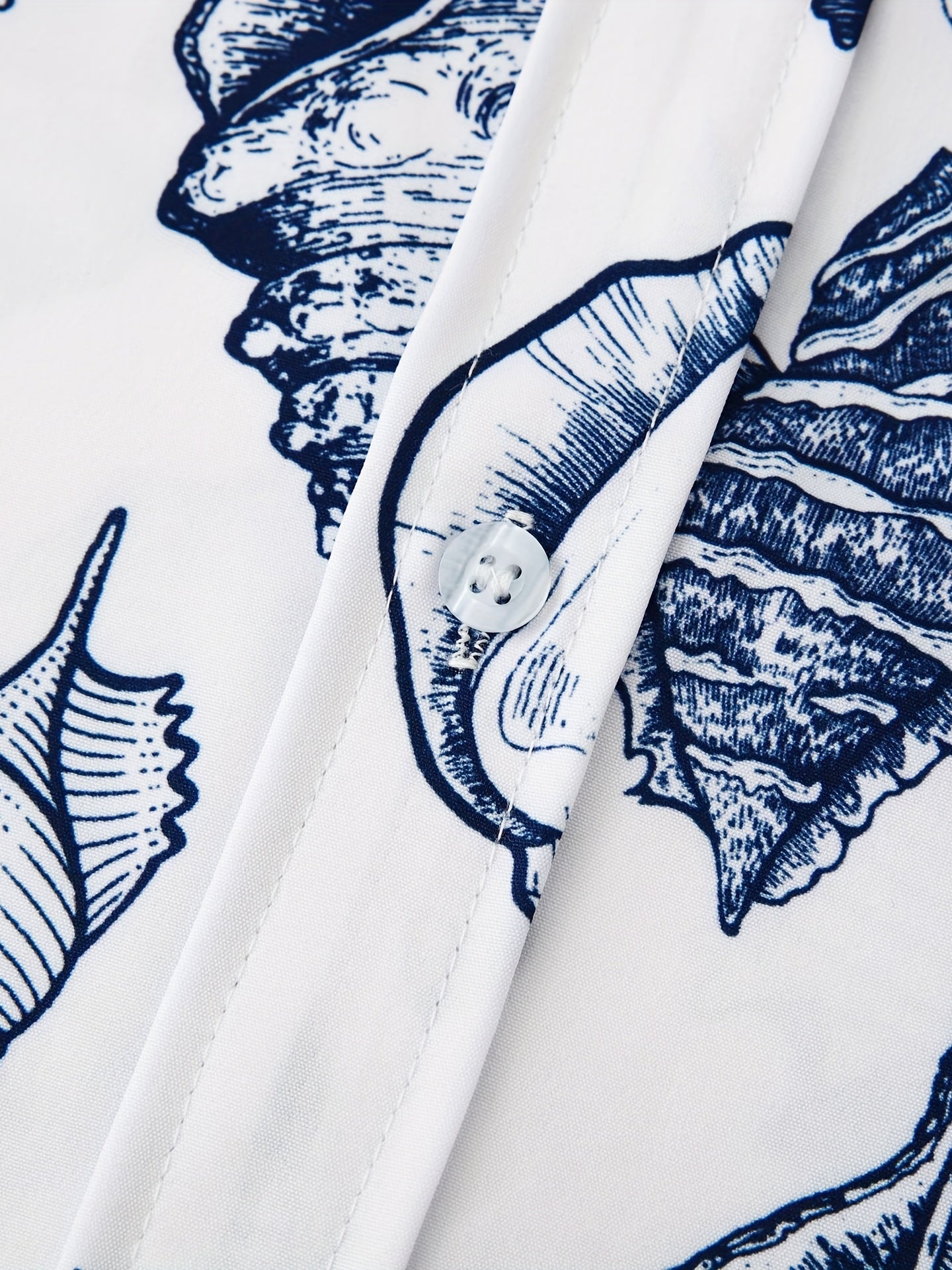 Mens Palm Tree & Lobster Paradise Short Sleeve Hawaiian Shirt - Lightweight, Comfortable, Perfect for Summer Beach Vacations