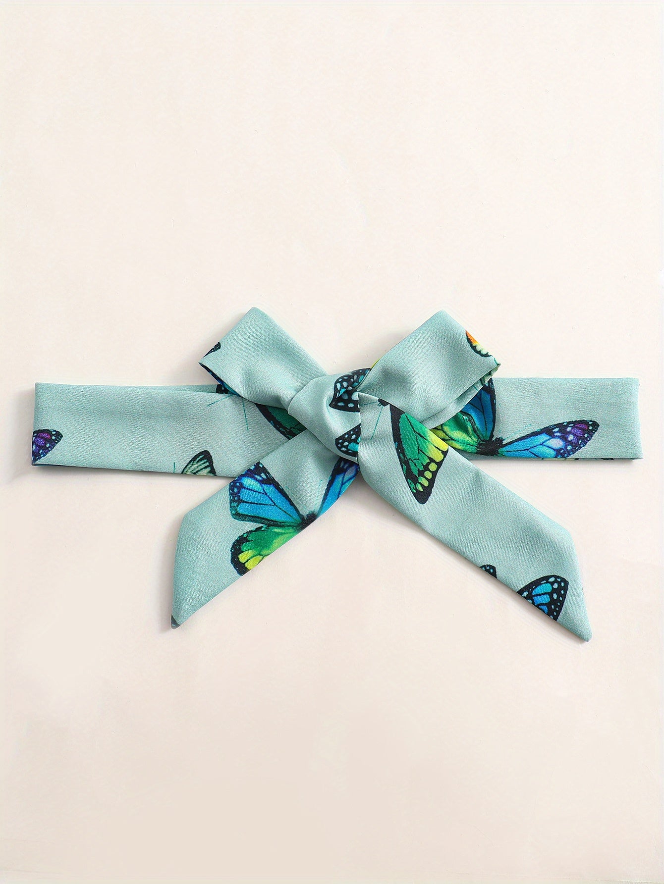 Trendy Girls' Butterfly Romper with Ruffles and Belt - Perfect for Summer!