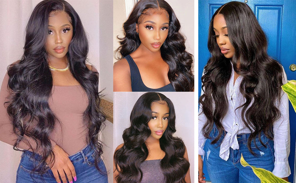 10A Brazilian Body Wave Hair Extensions - 3-Pack Human Remy Hair Bundles, Naturally Lustrous & Tangle-Free, Premium Quality for Women, 10-32 Inch Lengths