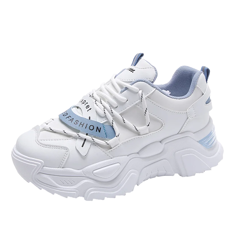 Forlea's Retro Girls Sneaker Shoes Lightweight and Height Increasing Flat Heel Walk Shoes for Women Summer & Winter