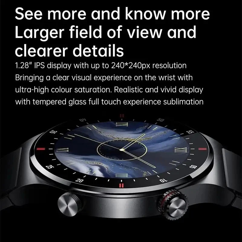 BW0382 Qw33 New High Quality Round Smart Watches Men Sports Fitness Montre Intelligente Reloj Watches for Android Ios Smartwatch