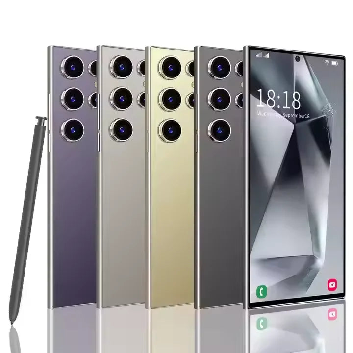 Multi-languages Unlocked S24 ultra 5G Hot Sale Mobile Phone With Dual SIM Cards