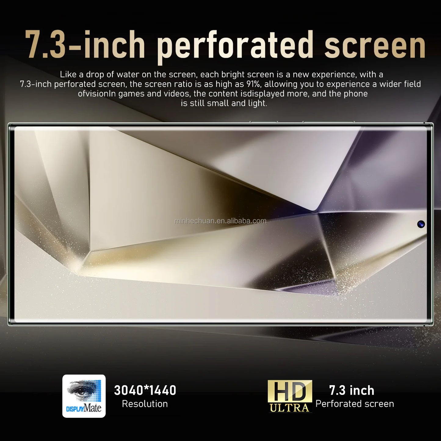 2024 New Original S24 ultra 5g Smartphone 16GB+1TB 7.3 Inch Cellphones Android 13.0 Gaming Mobile Phones