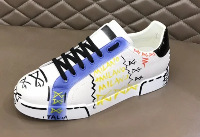 Top Quality Luxury Brand Designer Fashion Men and Women Casual Sneaker Full Leather Casual Shoes