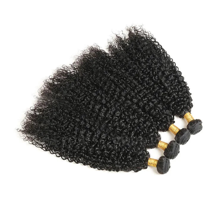 Unprocessed Wholesale Burmese Curly Hair Bundles, Cuticle Aligned Hair Weave