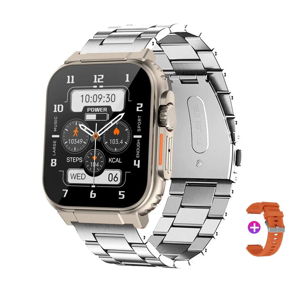 Smart Watch A70 2024 Hot Sale Sport Ip68 Waterproof 2.0 Inch Screen 600mah Long Standby Time Montre Intelligente Fashion Watch