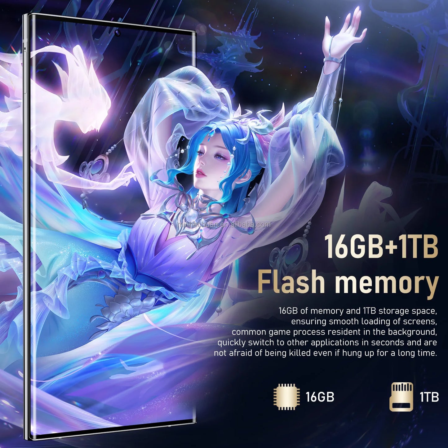 2024 New Original S24 ultra 5g Smartphone 16GB+1TB 7.3 Inch Cellphones Android 13.0 Gaming Mobile Phones