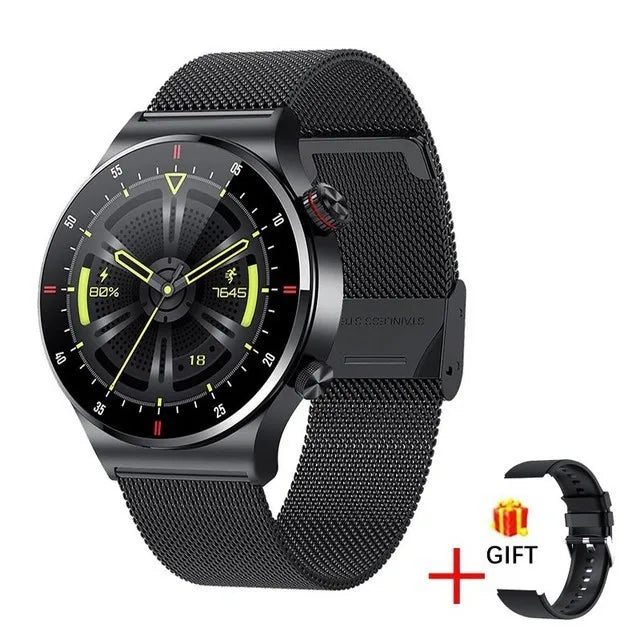 BW0382 Qw33 New High Quality Round Smart Watches Men Sports Fitness Montre Intelligente Reloj Watches for Android Ios Smartwatch