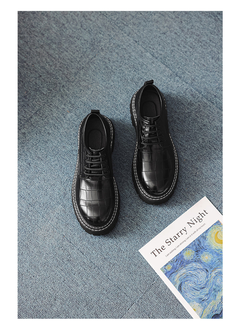 Crocodile Man Dress Shoes Formal Brand Mens Office Shoes Leather Wedding Dress Coiffeur Party Man Italian Shoe Original Leather