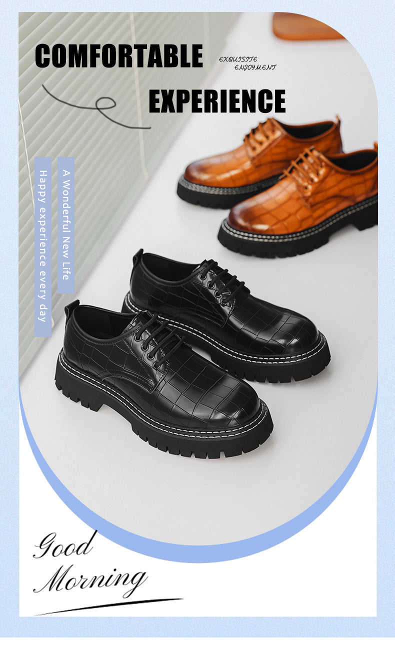 Crocodile Man Dress Shoes Formal Brand Mens Office Shoes Leather Wedding Dress Coiffeur Party Man Italian Shoe Original Leather