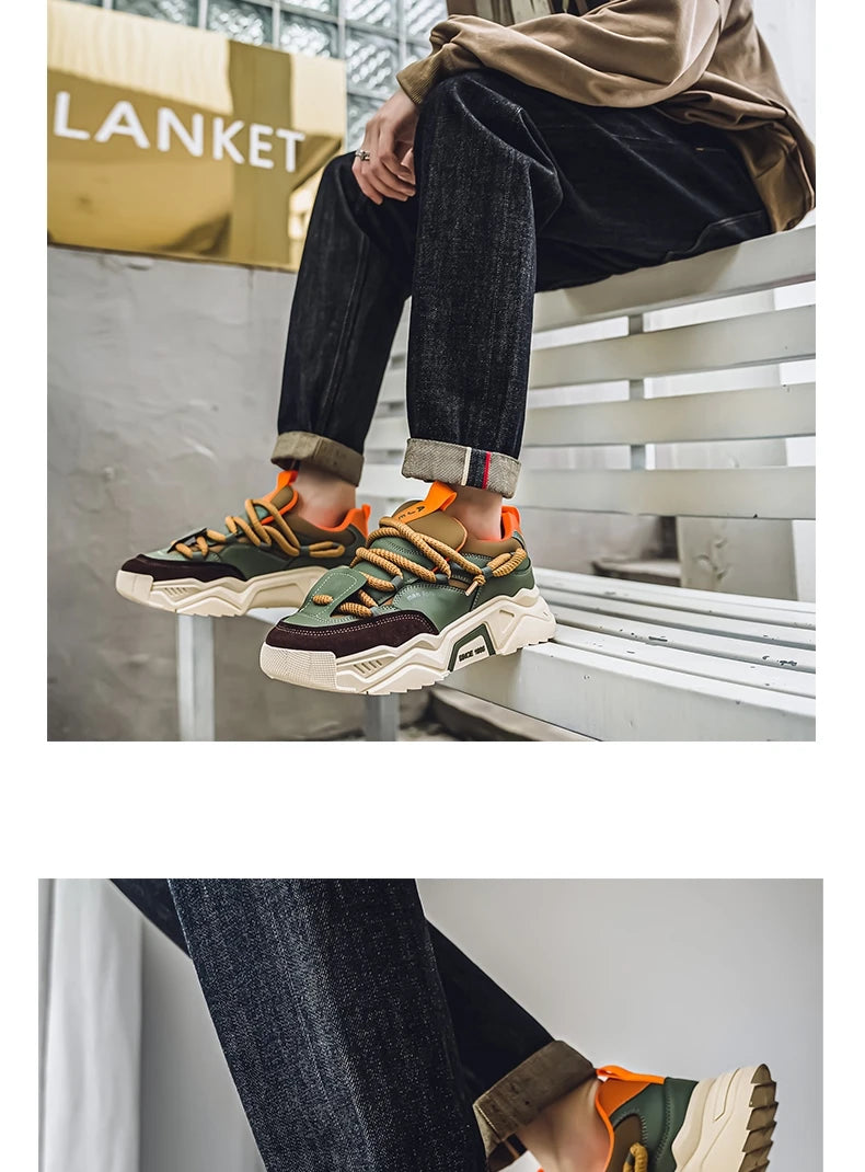 Men's Casual Shoes for Man Sneakers Durable Outsole Trainer Zapatillas Deportivas Hombre Sport Shoes High Quality Male Sneakers