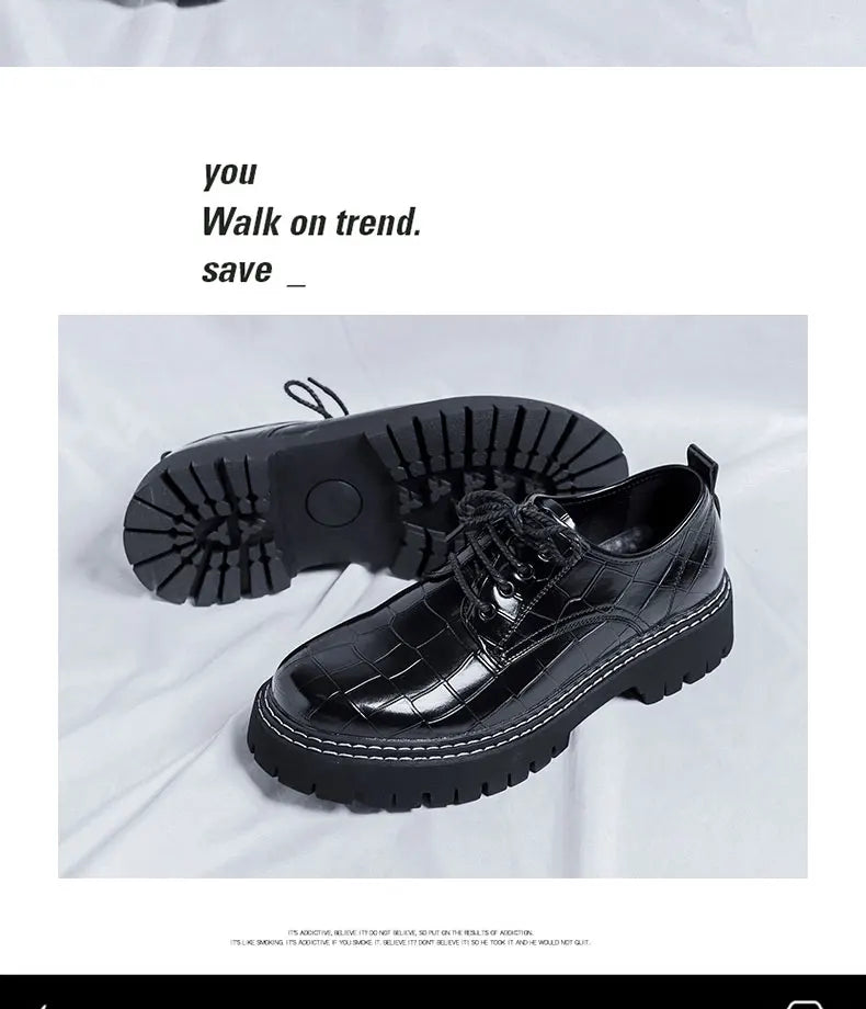 Men's Loafers Luxury Brand Leather Dress Shoes Breathable Slip-On Solid Formal Casual Shoes Handmade Designer Men Shoes Mocassin