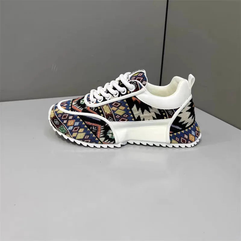 Designer Big Size 39-48 Men Chunky Sneakers Flats Board Shoes 2025 Spring New Microfiber Leather Casual Shoes Increased Internal