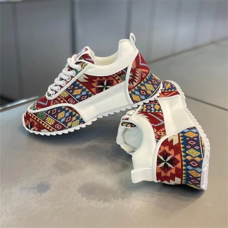 Designer Big Size 39-48 Men Chunky Sneakers Flats Board Shoes 2025 Spring New Microfiber Leather Casual Shoes Increased Internal