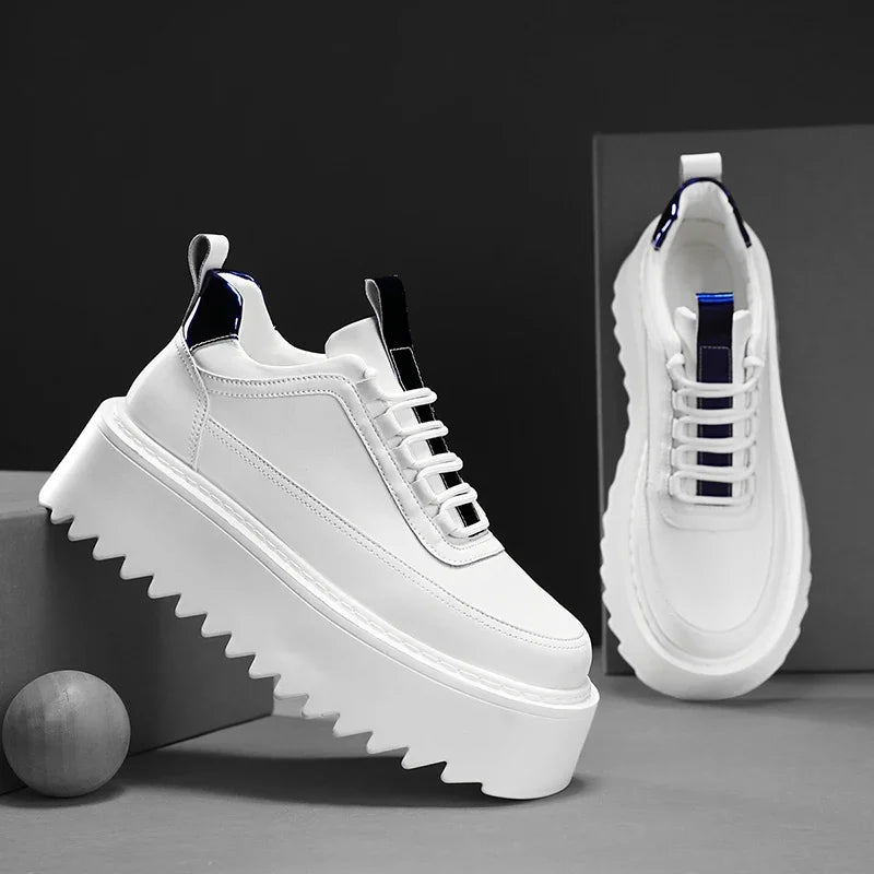 Fashion Classics Chunky Skateboard Zapatillas Hombre Mens Tennis Thick Sole Male Sneakers Outdoor Anti Slip Casual Shoes for Men