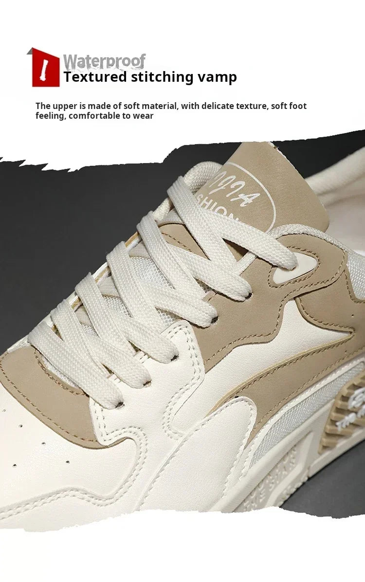 2024 Men Running Shoes New Autumn Brand Design Comfortable Soft Soled Men's Shoes Fashion Mens Sneakers Motorcycle Shoes