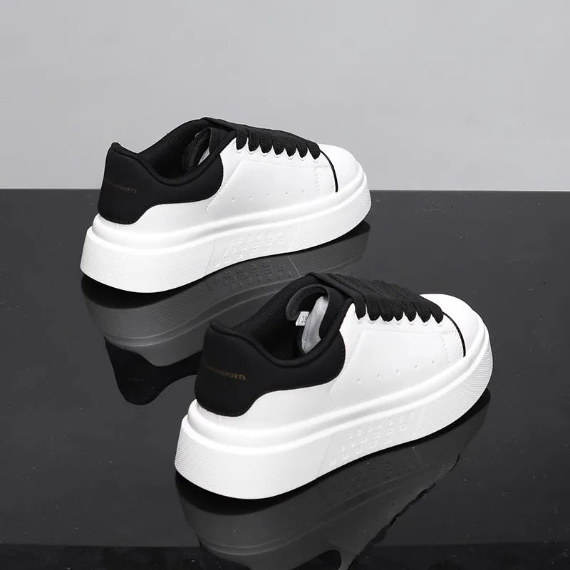 Fashion Men Skateboarding shoes Casual Sport Shoes Platform Sneakers Outdoor Breathable White Running Shoes Women Tennis Shoes