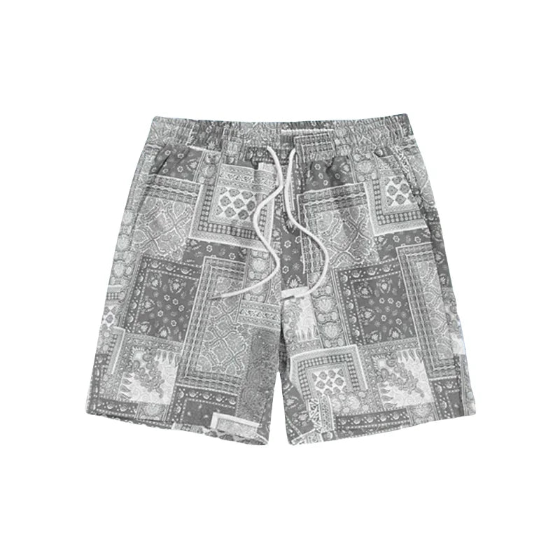 2025 New Men's/women's Beach Shorts Men's Summer Fashion 3D Swimming Shorts Loose Casual Motorcycle Sports Fitness Shorts