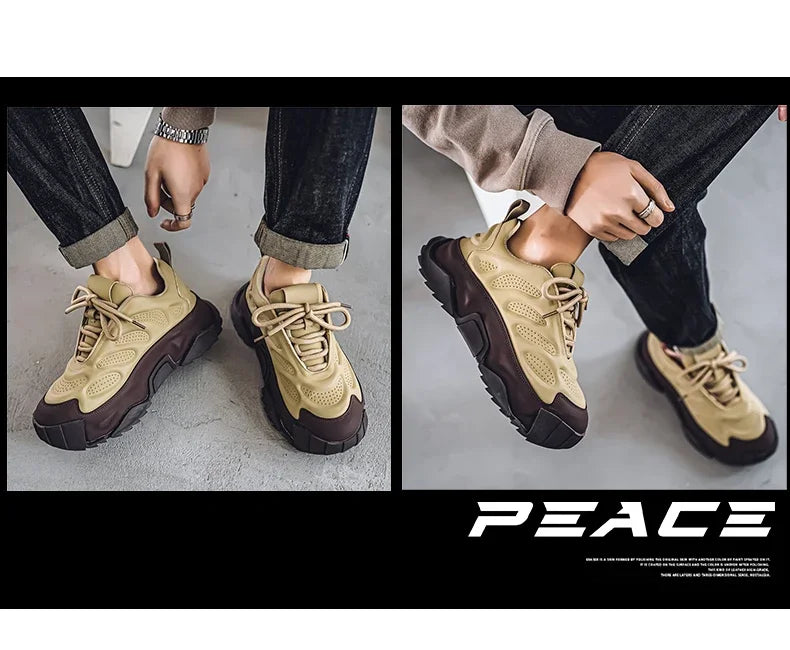 CYYTL Men Sneakers Platform Outdoor Shoes Casual Tennis Fashion Running Sports Hiking Designer Luxury Skateboard Leather Loafers