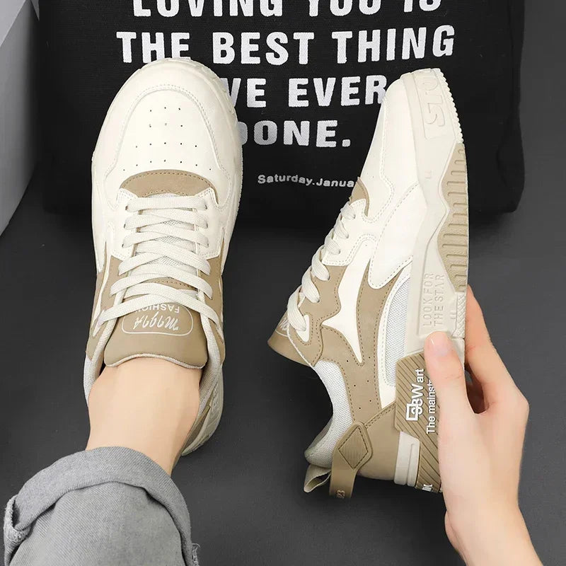 2024 Men Running Shoes New Autumn Brand Design Comfortable Soft Soled Men's Shoes Fashion Mens Sneakers Motorcycle Shoes