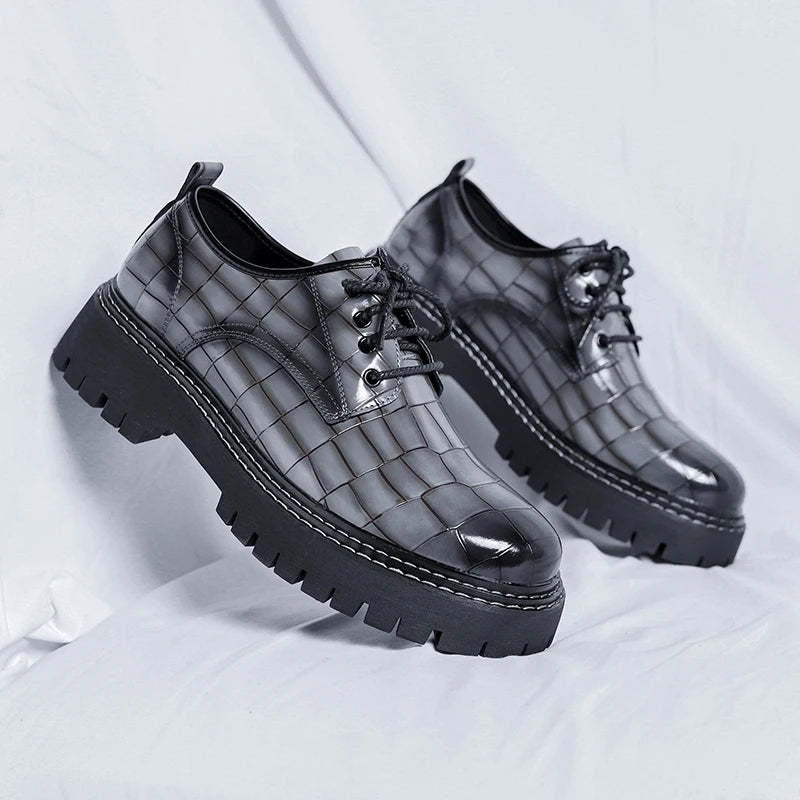 Men's Loafers Luxury Brand Leather Dress Shoes Breathable Slip-On Solid Formal Casual Shoes Handmade Designer Men Shoes Mocassin