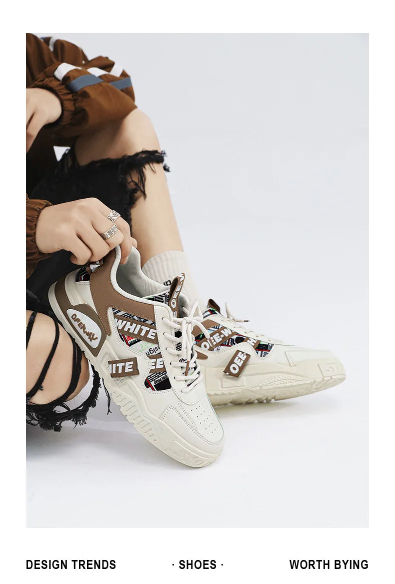 High Quality Men's Casual Shoes Luxury Male Sneaker Outdoor Fashion Skateboard Shoes Running Platform Designer Vulcanized Shoes