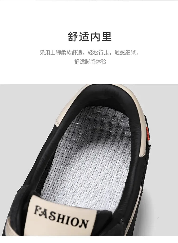 Sneakers Casual Mens Designer Retro Running Shoes Fashion Microfiber Leather Fabric Breathable Increased Internal Platform Shoes