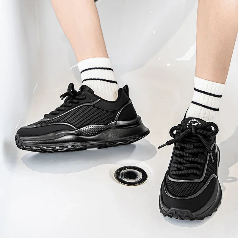 Men's motorcycle trendy new casual sports shoes, comfortable and breathable men's shoes