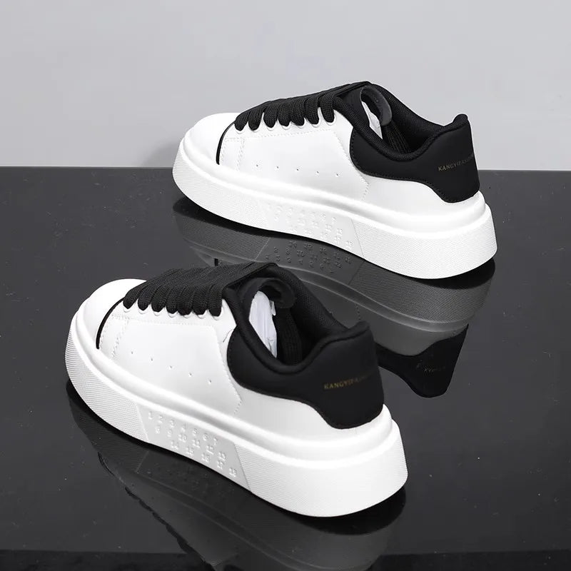 Fashion Men Skateboarding shoes Casual Sport Shoes Platform Sneakers Outdoor Breathable White Running Shoes Women Tennis Shoes