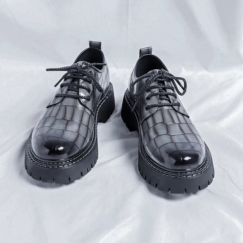 Men's Loafers Luxury Brand Leather Dress Shoes Breathable Slip-On Solid Formal Casual Shoes Handmade Designer Men Shoes Mocassin