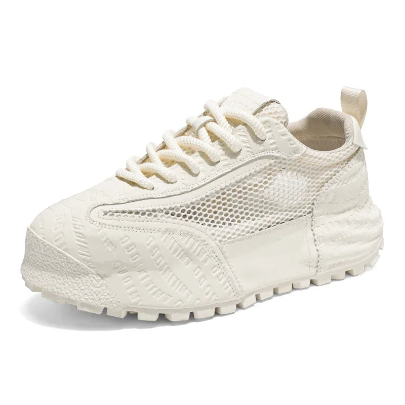 Men's Motorcycle Spring New Trendy Sneakers Comfortable and Breathable Men's Shoes