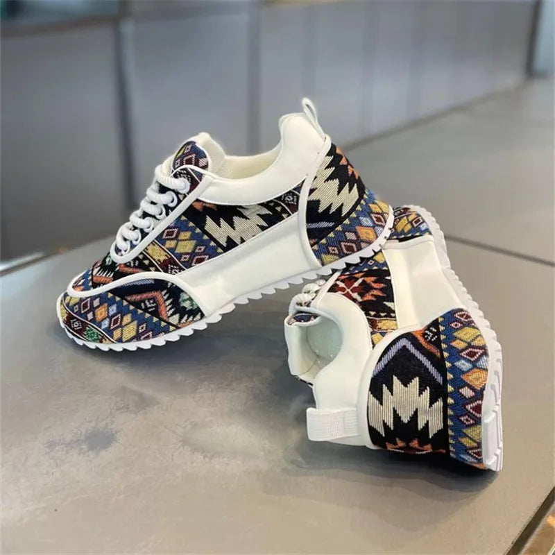 Designer Big Size 39-48 Men Chunky Sneakers Flats Board Shoes 2025 Spring New Microfiber Leather Casual Shoes Increased Internal