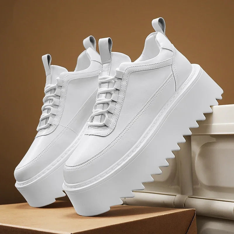 Fashion Classics Chunky Skateboard Zapatillas Hombre Mens Tennis Thick Sole Male Sneakers Outdoor Anti Slip Casual Shoes for Men