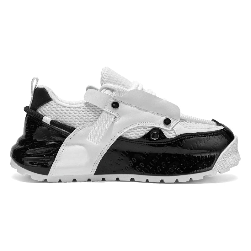 Chunky Sneaker Men Designer Cover Bottom Board Shoes Fashion Casual Mesh Breathable Increased Internal Flat Platform Sport Shoes