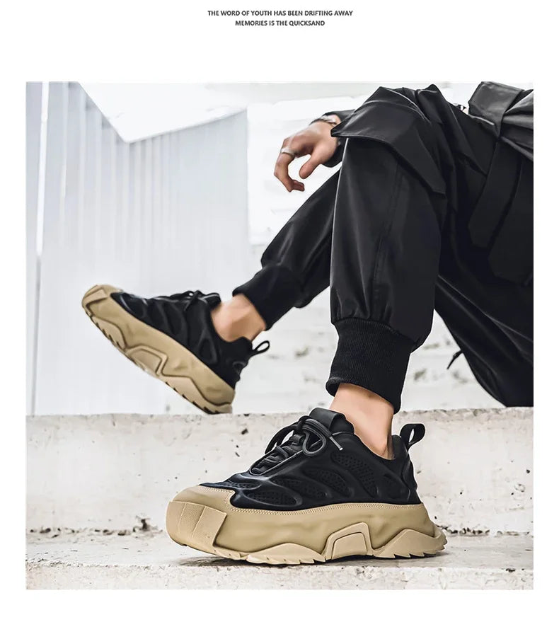 CYYTL Men Sneakers Platform Outdoor Shoes Casual Tennis Fashion Running Sports Hiking Designer Luxury Skateboard Leather Loafers