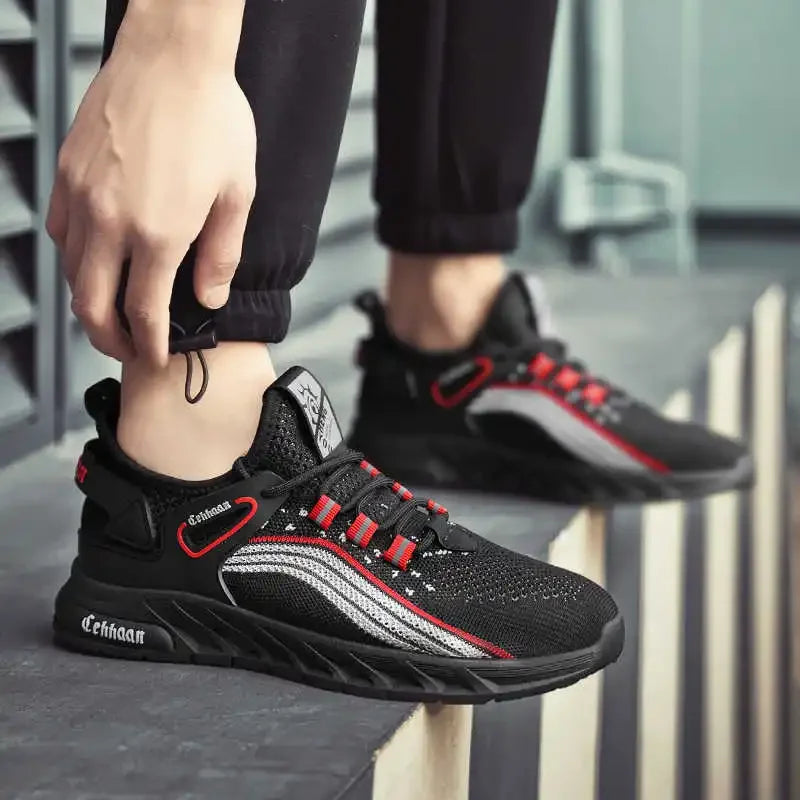 Lace-up Tied Luxury Sneakers For Men High Ankle Shoes Men Brown Long Boots Sports Pretty Latest High Quality Runner Tenks