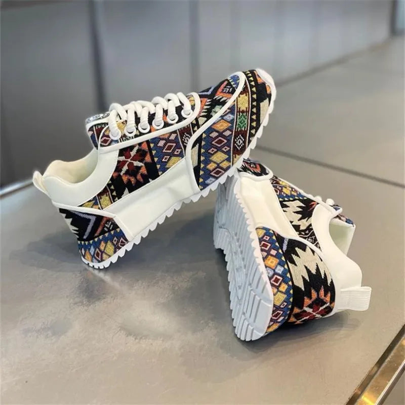 Designer Big Size 39-48 Men Chunky Sneakers Flats Board Shoes 2025 Spring New Microfiber Leather Casual Shoes Increased Internal