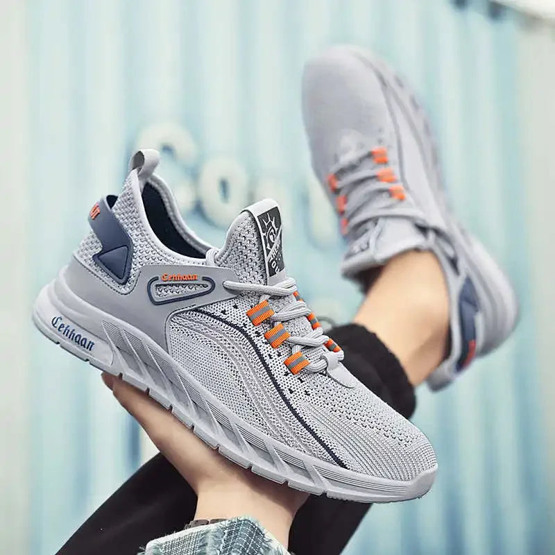 Lace-up Tied Luxury Sneakers For Men High Ankle Shoes Men Brown Long Boots Sports Pretty Latest High Quality Runner Tenks
