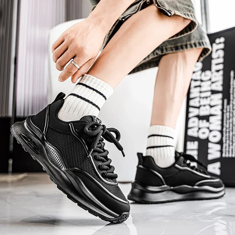 Men's motorcycle trendy new casual sports shoes, comfortable and breathable men's shoes