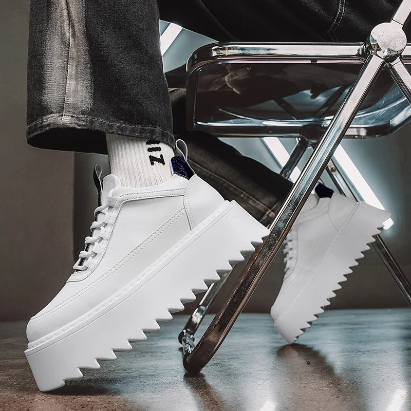 Fashion Classics Chunky Skateboard Zapatillas Hombre Mens Tennis Thick Sole Male Sneakers Outdoor Anti Slip Casual Shoes for Men