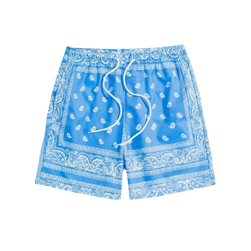 2025 New Men's/women's Beach Shorts Men's Summer Fashion 3D Swimming Shorts Loose Casual Motorcycle Sports Fitness Shorts