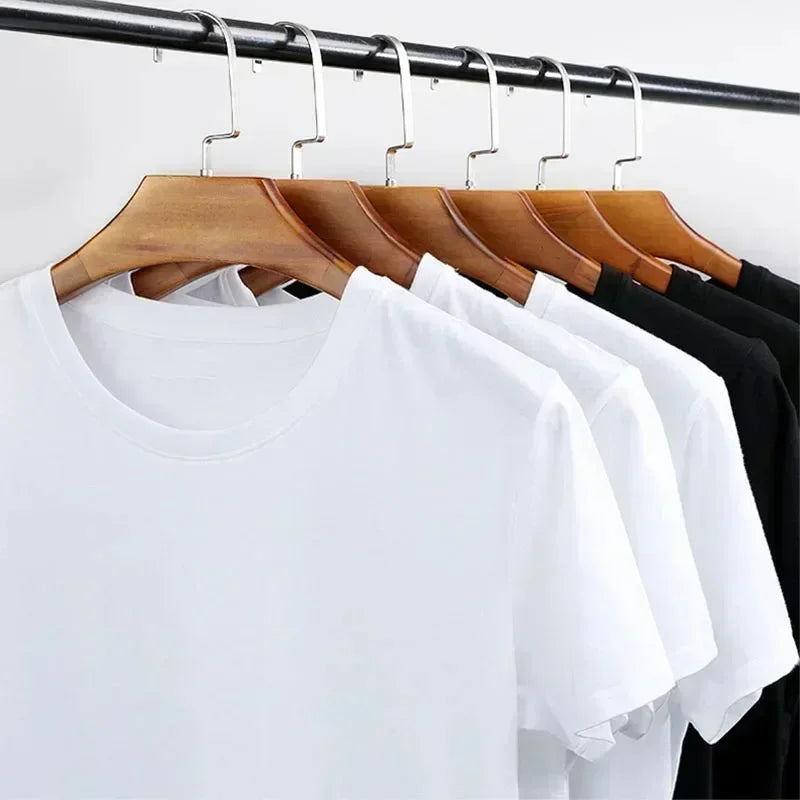 Summer 2025 New Funny Bear Print Men's T-shirt Shorts Two-piece Set Outdoor Sports Leisure Fashion Trend Harajuku Street Style