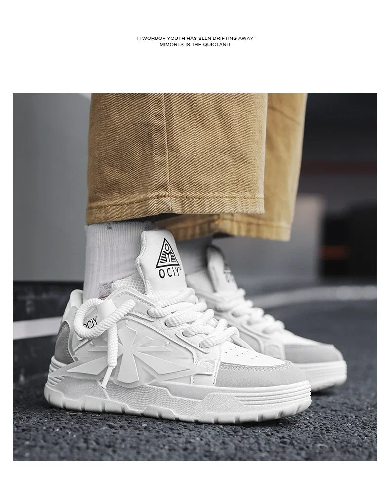 Mens Shoes Casual Sneakers Summer Outdoor Sports Running Platform Fashion Designer Luxury Skateboard Leather Ankle Tennis