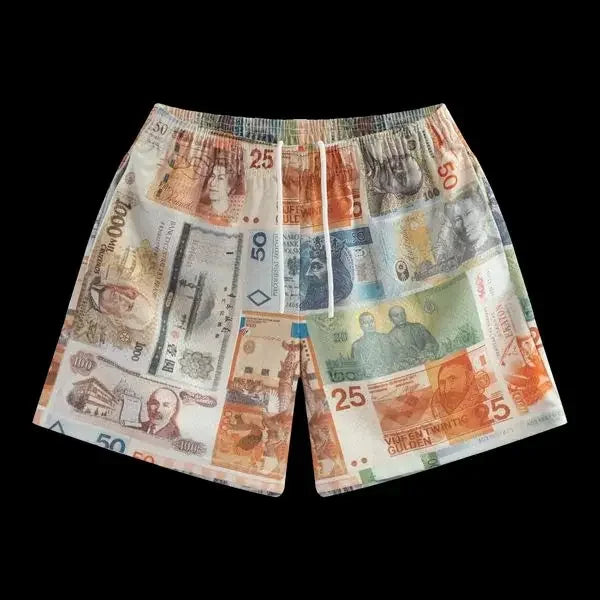 New Men's Quick-drying Luxury Brand Shorts American Comfortable Sports and Leisure High-end Luxury Shorts Light Luxury Shorts
