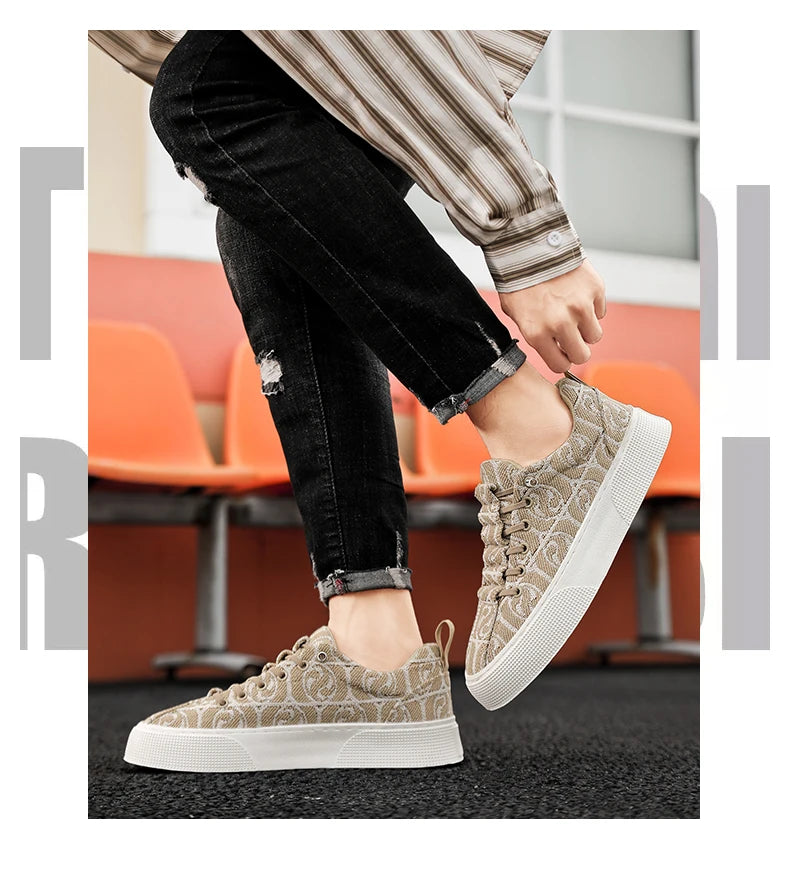 Skateboard Loafers Canvas Casual sneaker Apring and autumn Soft and comfortable Wear-resistant Ventilate Casual shoes New