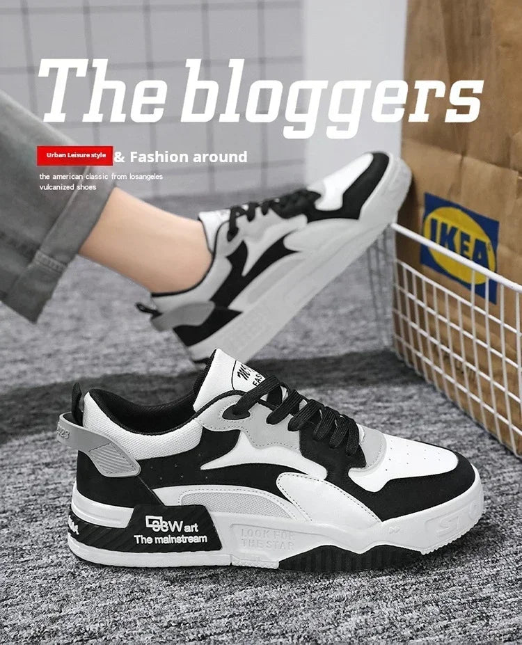 2024 Men Running Shoes New Autumn Brand Design Comfortable Soft Soled Men's Shoes Fashion Mens Sneakers Motorcycle Shoes