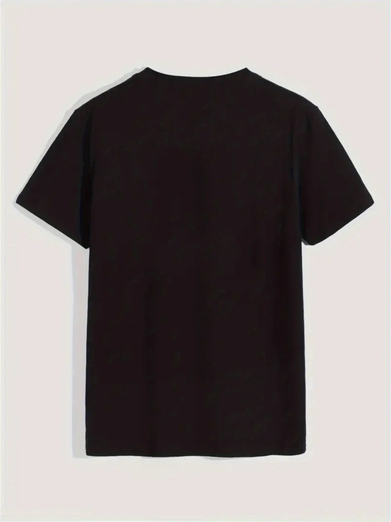 Summer men's comfortable round neck short-sleeved casual T-shirt Italian Milan print pattern