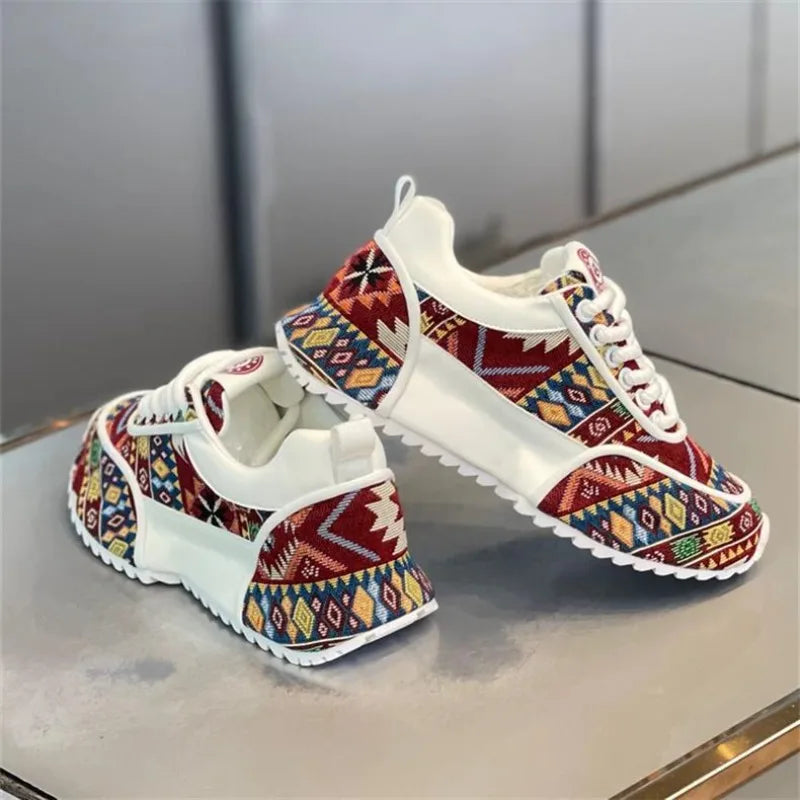 Designer Big Size 39-48 Men Chunky Sneakers Flats Board Shoes 2025 Spring New Microfiber Leather Casual Shoes Increased Internal